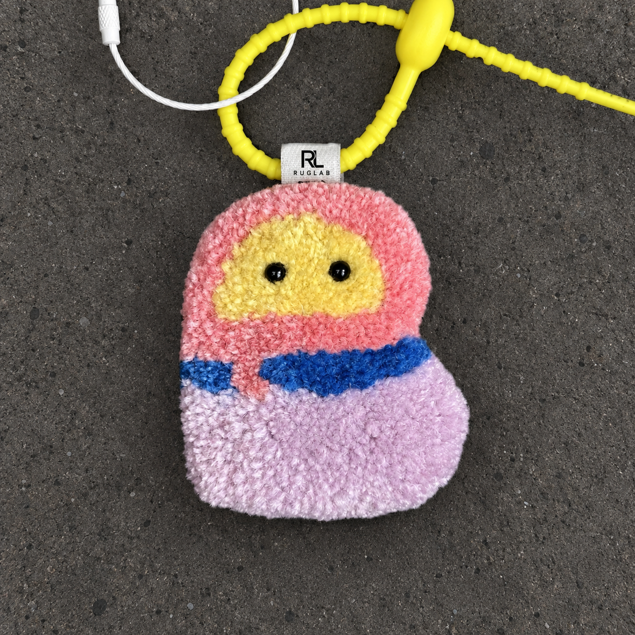 RUGLAB Alphabet Keychain