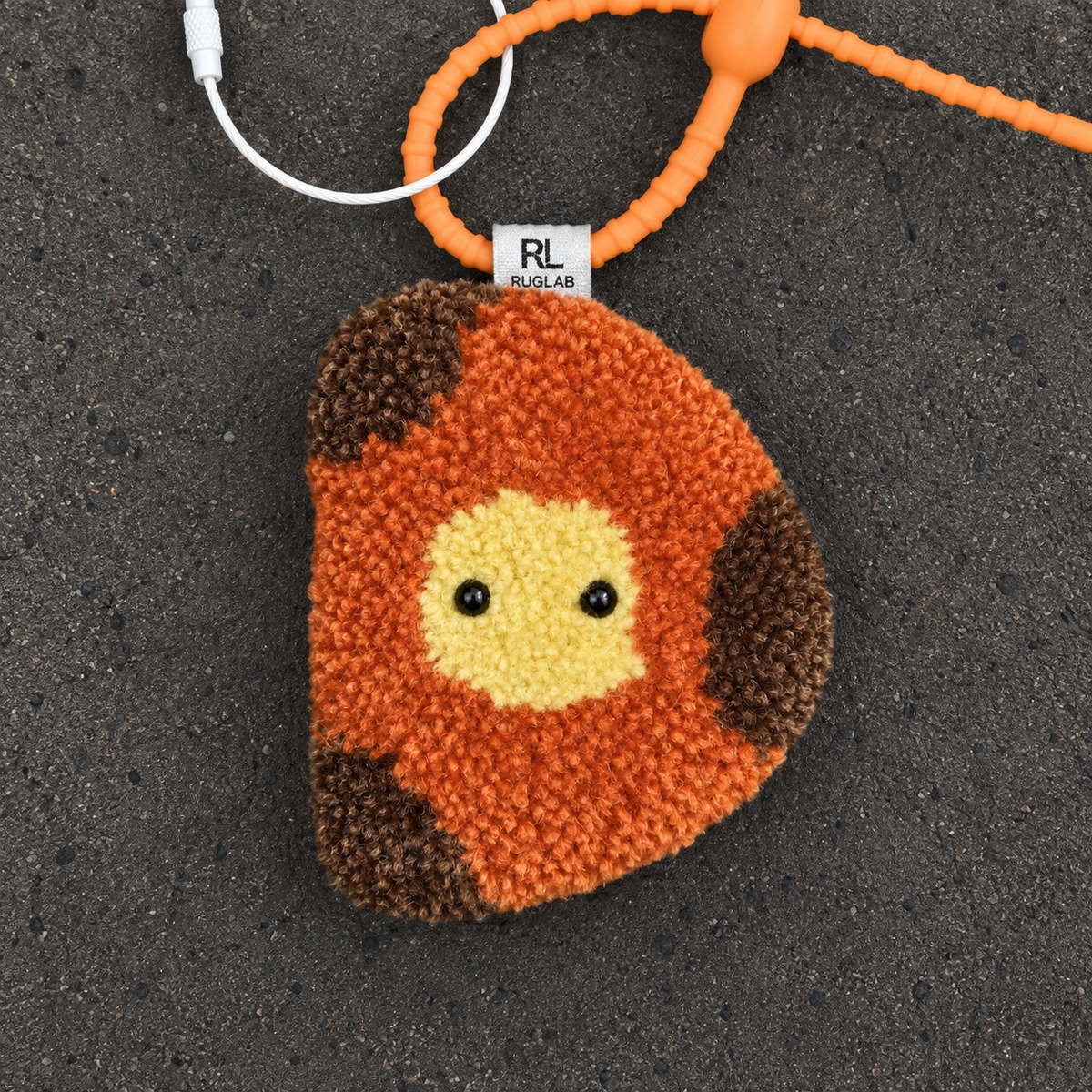 RUGLAB Alphabet Keychain