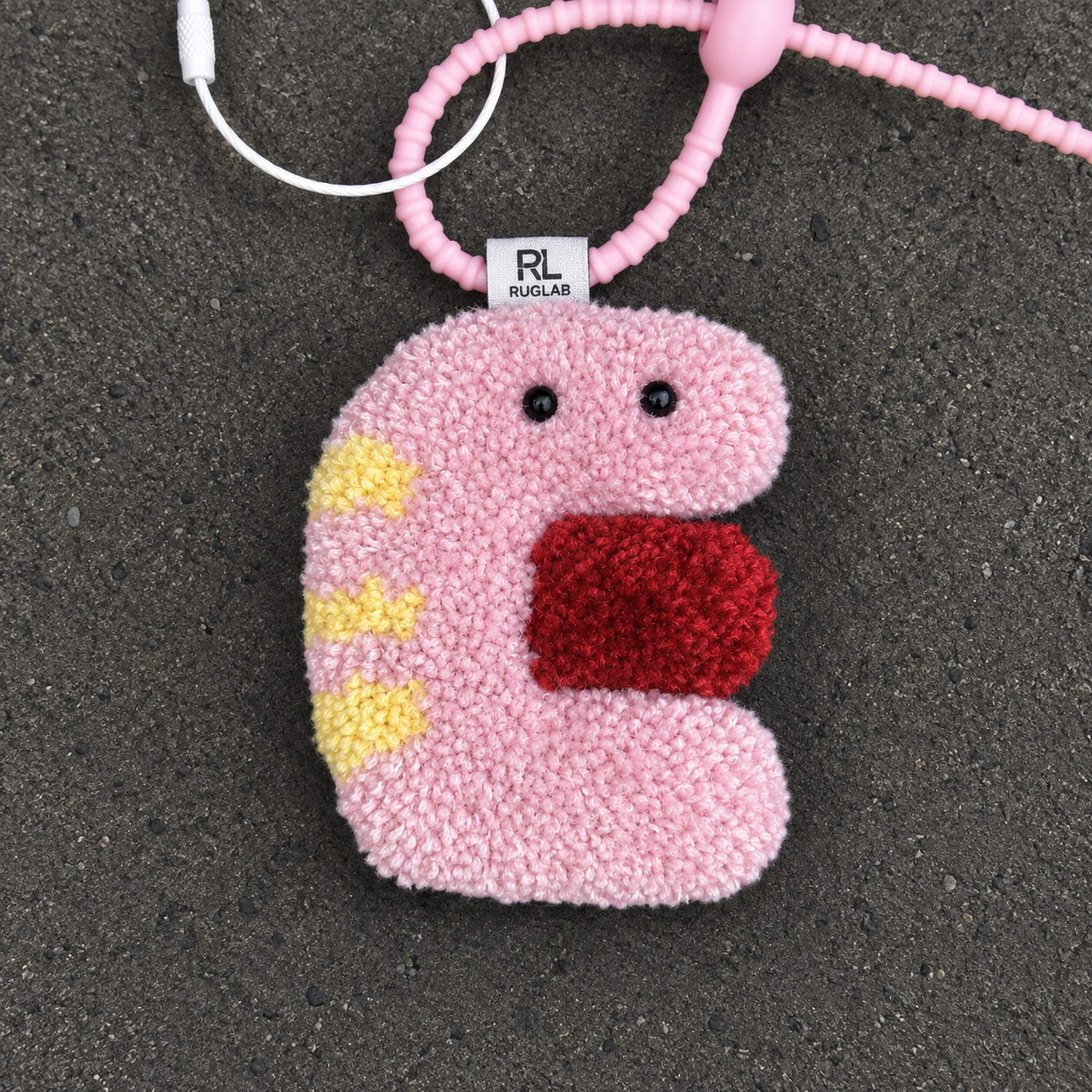 RUGLAB Alphabet Keychain