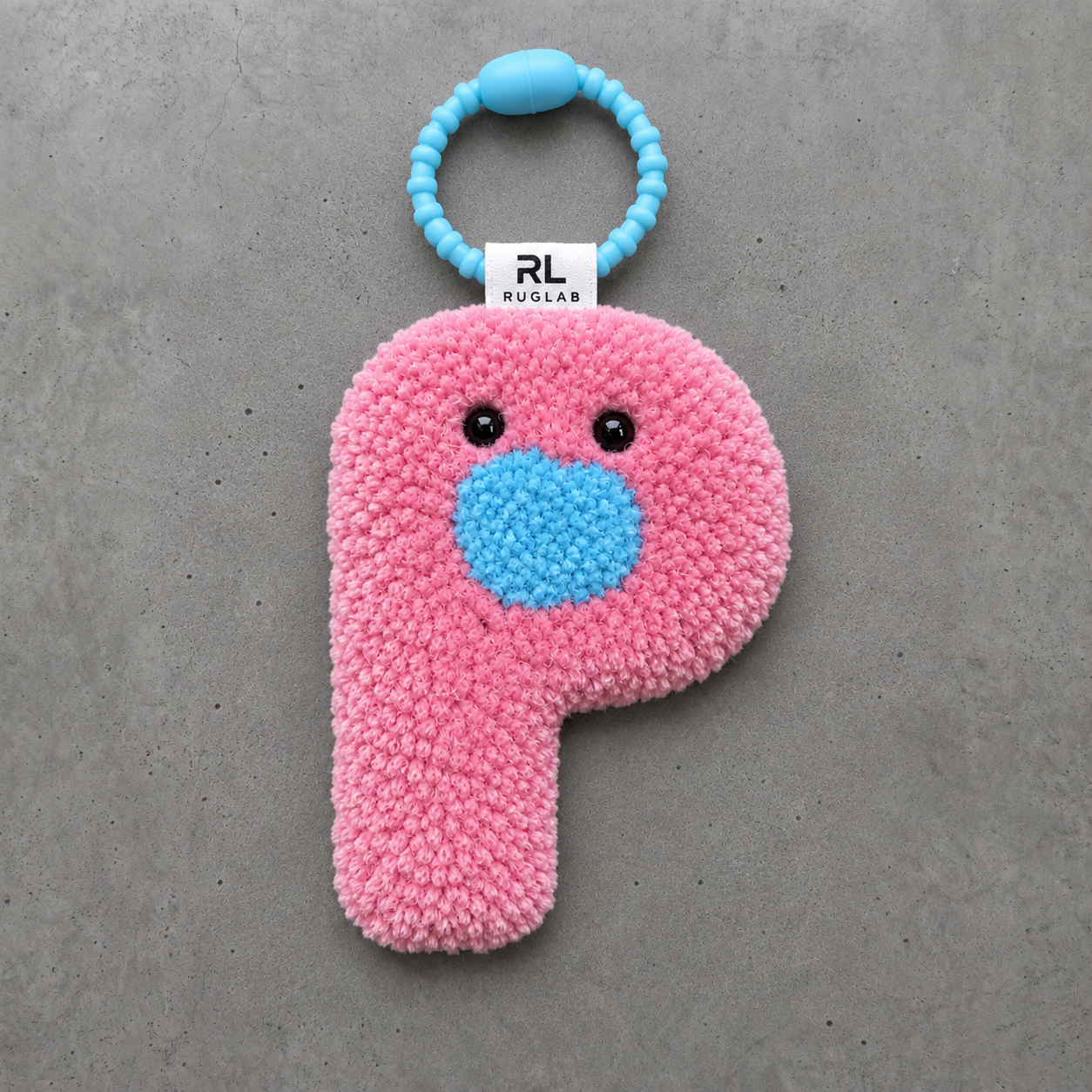 RUGLAB Alphabet Keychain