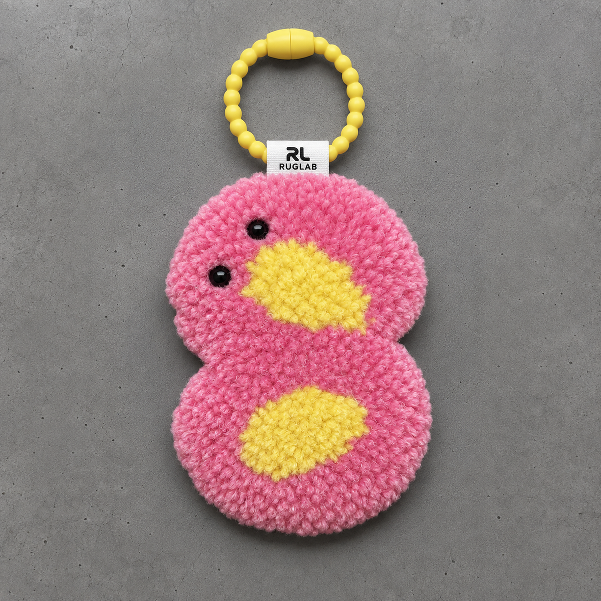 RUGLAB Alphabet Keychain