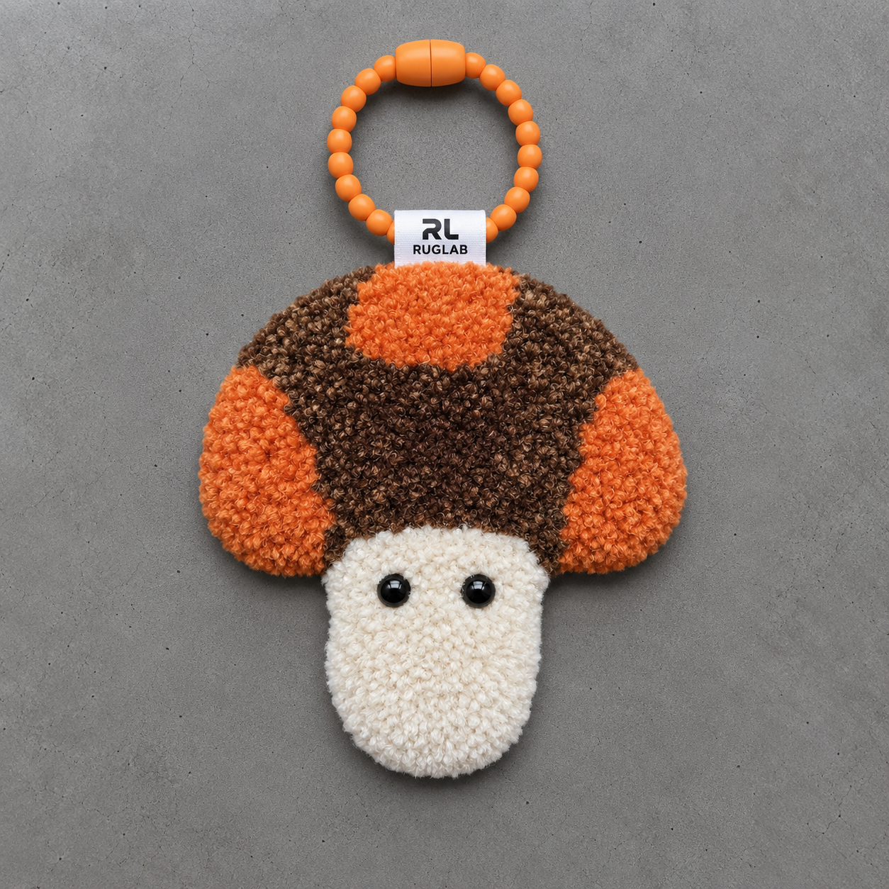 RUGLAB Alphabet Keychain