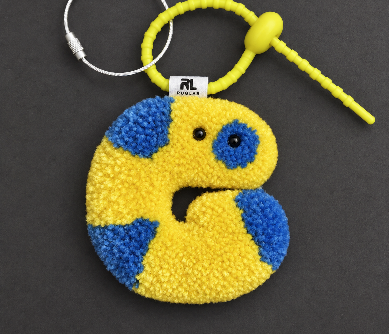 RUGLAB Alphabet Keychain
