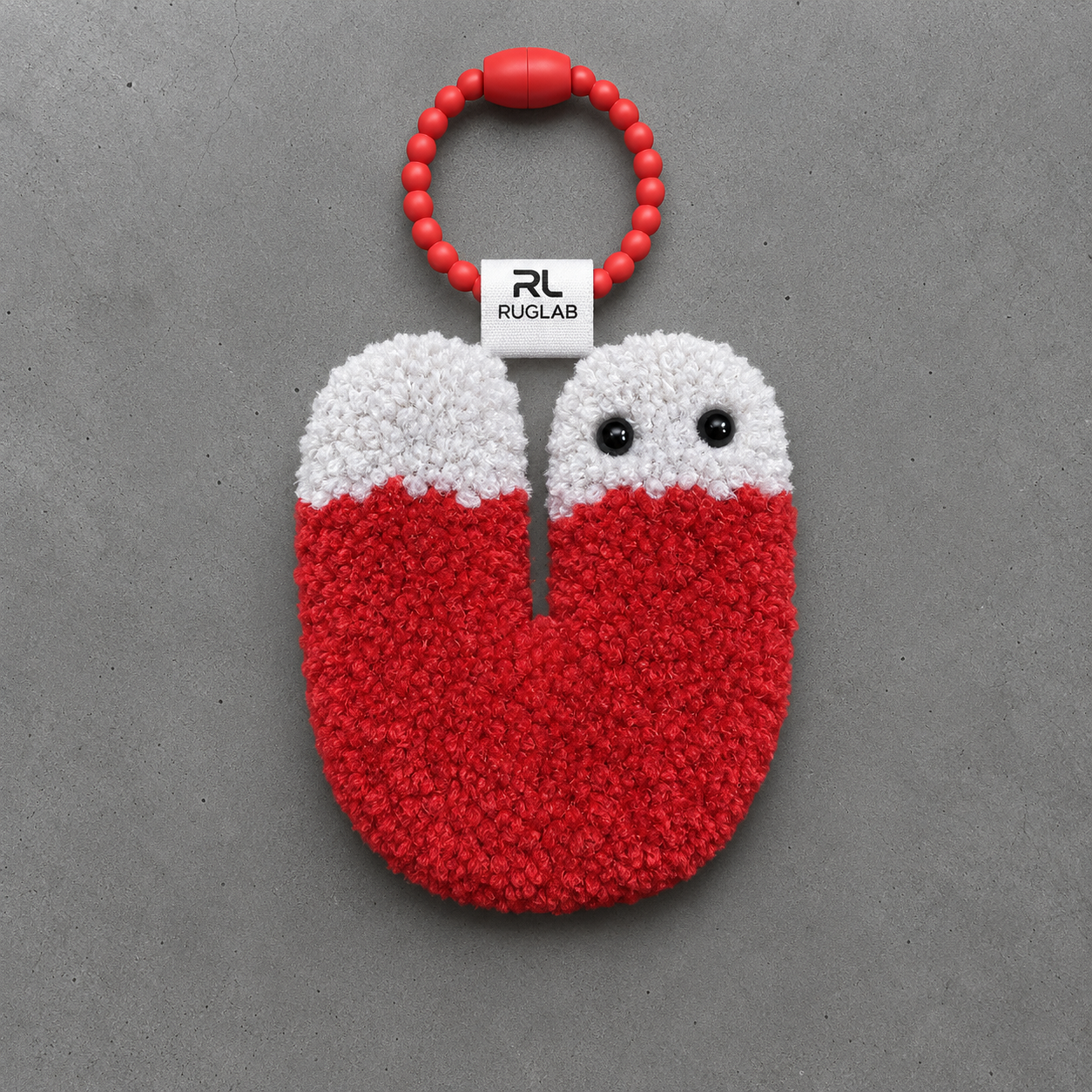 RUGLAB Alphabet Keychain