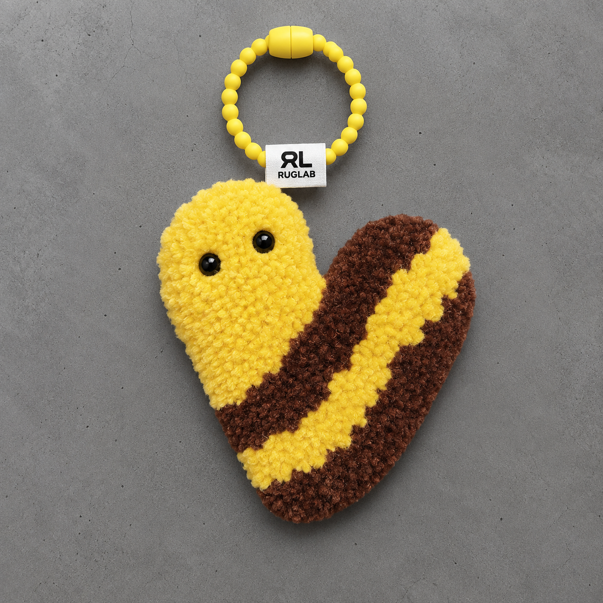 RUGLAB Alphabet Keychain
