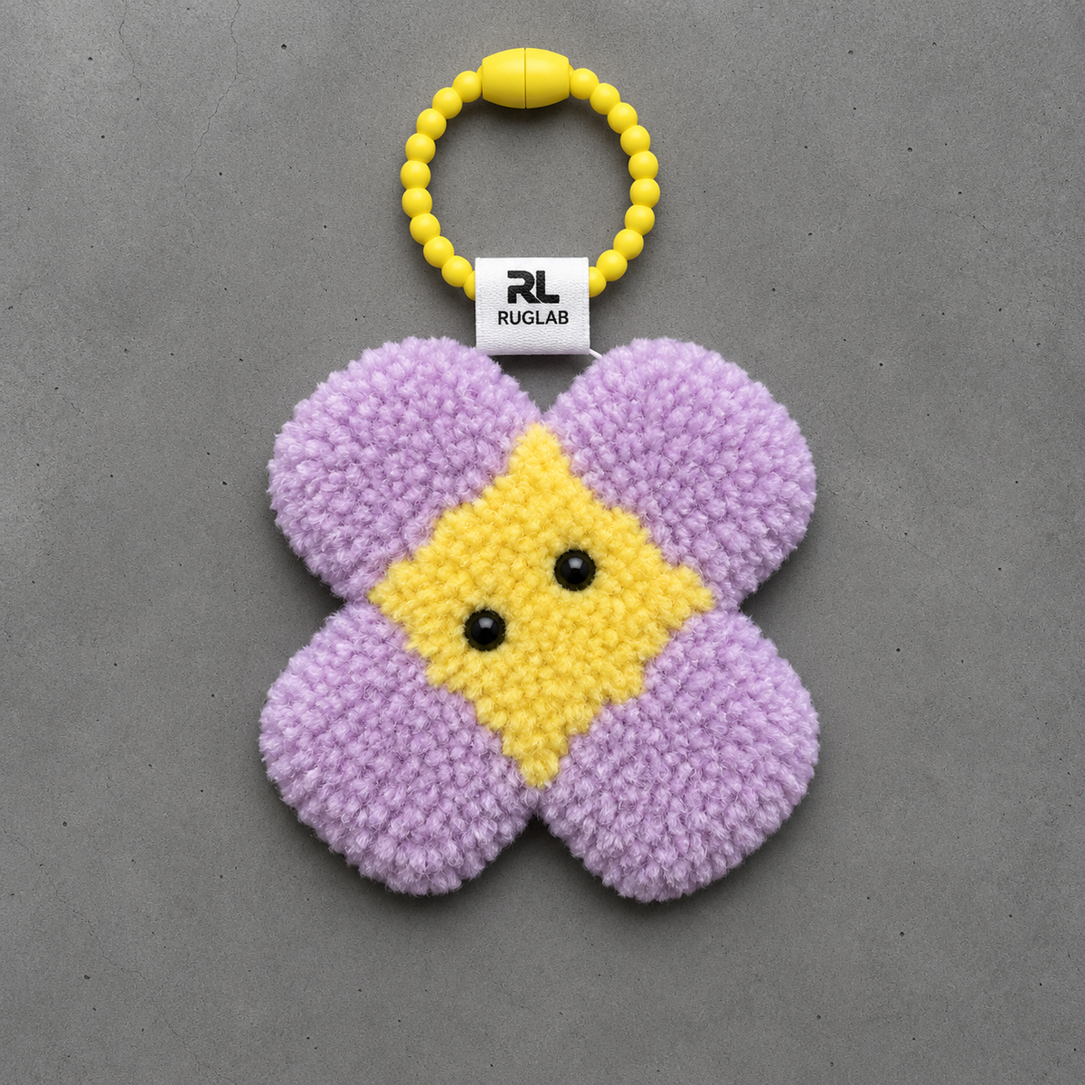 RUGLAB Alphabet Keychain